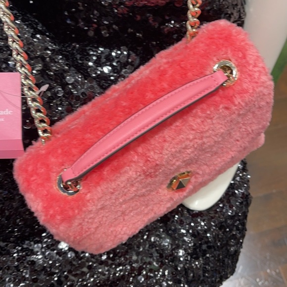 Kate Spade Natalia Foux Fur small flap crossbody - Picture 16 of 16